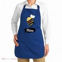 Be Mine Cute Funny Bee Bumblebee Honeybee Valentine's Day Gift Apron thumb 2