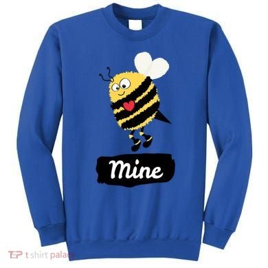 Be Mine Cute Funny Bee Bumblebee Honeybee Valentine's Day Gift Sweatshirt