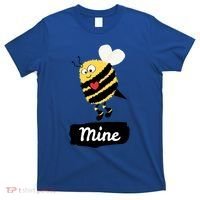 Be Mine Cute Funny Bee Bumblebee Honeybee Valentine's Day Gift T-Shirt thumb 0