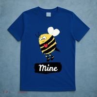 Be Mine Cute Funny Bee Bumblebee Honeybee Valentine's Day Gift T-Shirt thumb 5