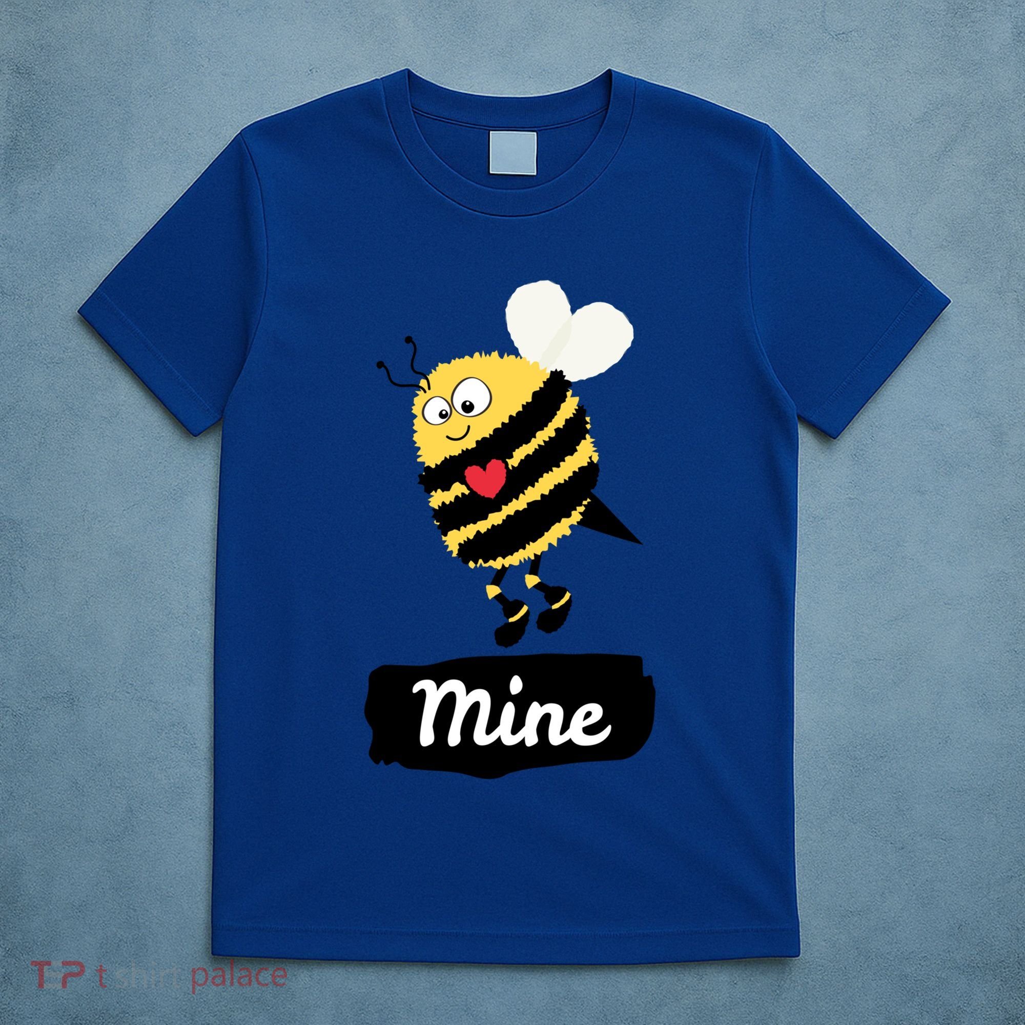 Be Mine Cute Funny Bee Bumblebee Honeybee Valentine's Day Gift T-Shirt