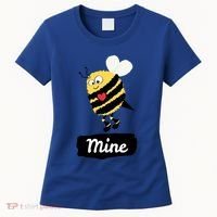 Be Mine Cute Funny Bee Bumblebee Honeybee Valentine's Day Gift Women's T-Shirt thumb 0