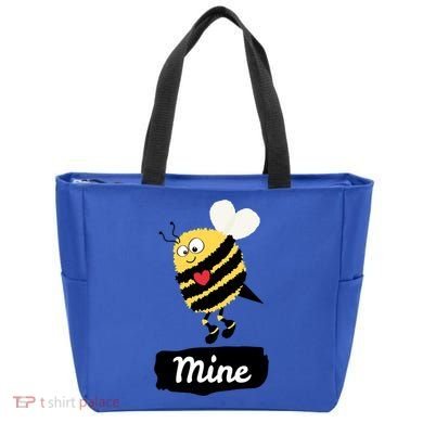 Be Mine Cute Funny Bee Bumblebee Honeybee Valentine's Day Gift Tote Bag