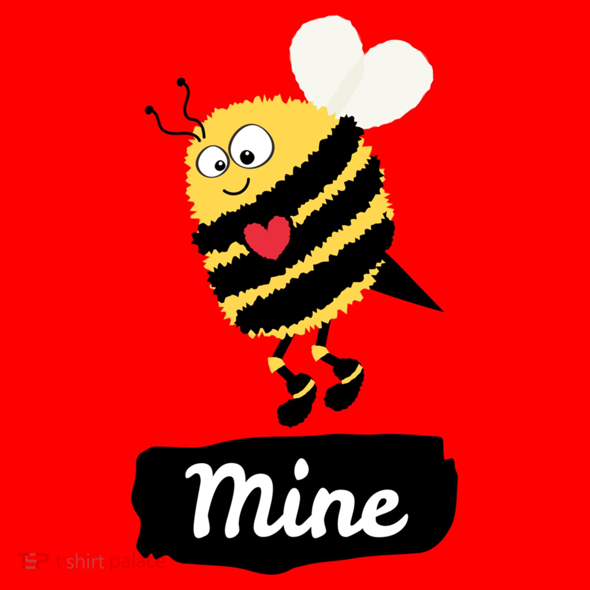Be Mine Cute Funny Bee Bumblebee Honeybee Valentine's Day Gift Santa Hat