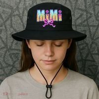 Baseball Mimi Coquette Bow Ice Cream Baseball Drip For Bucket Hat thumb 3