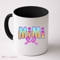 Baseball Mimi Coquette Bow Ice Cream Baseball Drip For Coffee Mug thumb 0