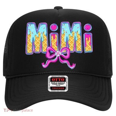 Baseball Mimi Coquette Bow Ice Cream Baseball Drip For Hat