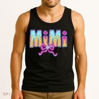 Baseball Mimi Coquette Bow Ice Cream Baseball Drip For Tank Top thumb 3