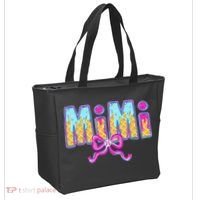 Baseball Mimi Coquette Bow Ice Cream Baseball Drip For Tote Bag thumb 2