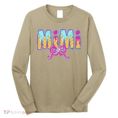 Baseball Mimi Coquette Bow Ice Cream Baseball Drip For Long Sleeve Shirt