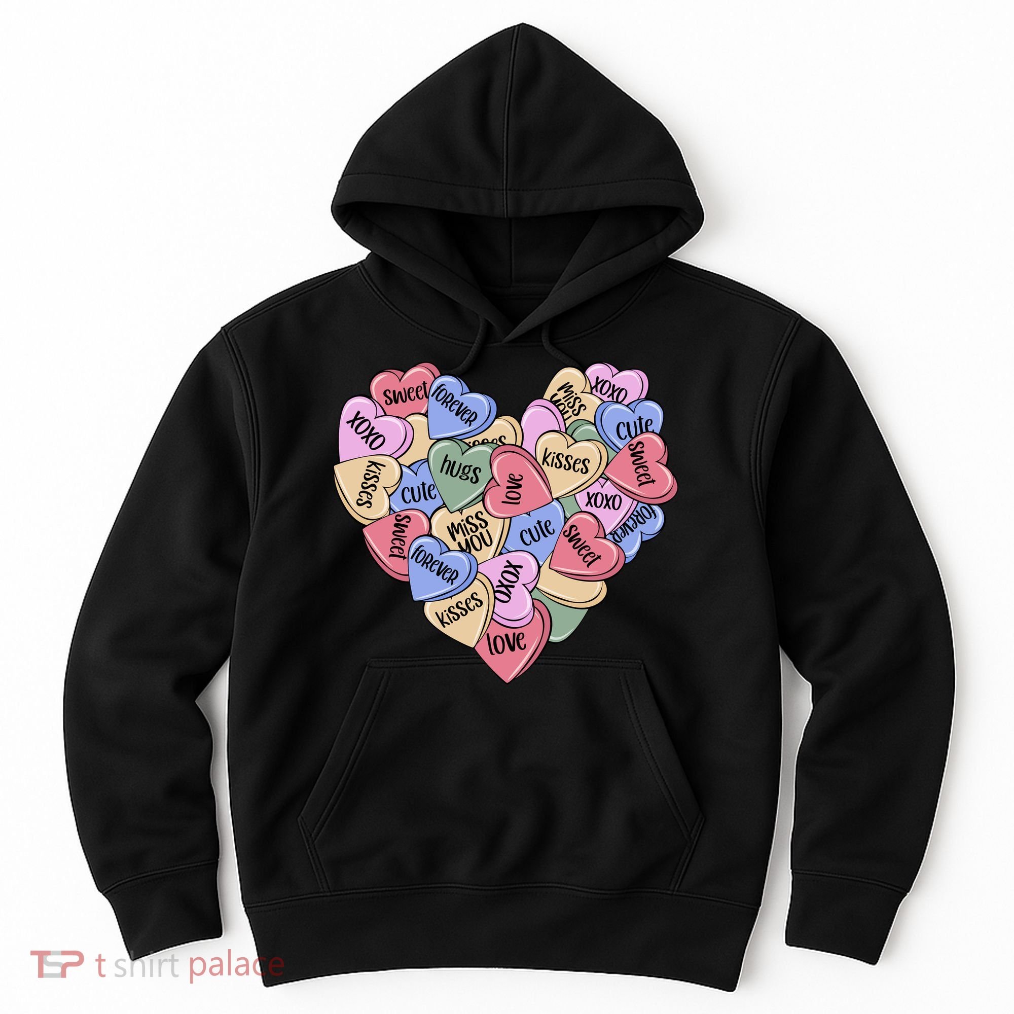 Be Mine Candy Heart Valentine Gift For Valentine Day Hoodie