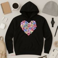 Be Mine Candy Heart Valentine Gift For Valentine Day Hoodie thumb 3