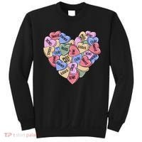 Be Mine Candy Heart Valentine Gift For Valentine Day Sweatshirt thumb 0