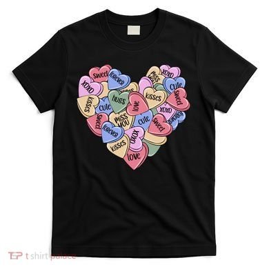 Be Mine Candy Heart Valentine Gift For Valentine Day T-Shirt