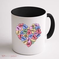 Be Mine Candy Heart Valentine Gift For Valentine Day Coffee Mug thumb 1