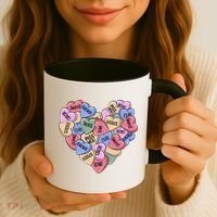 Be Mine Candy Heart Valentine Gift For Valentine Day Coffee Mug thumb 3