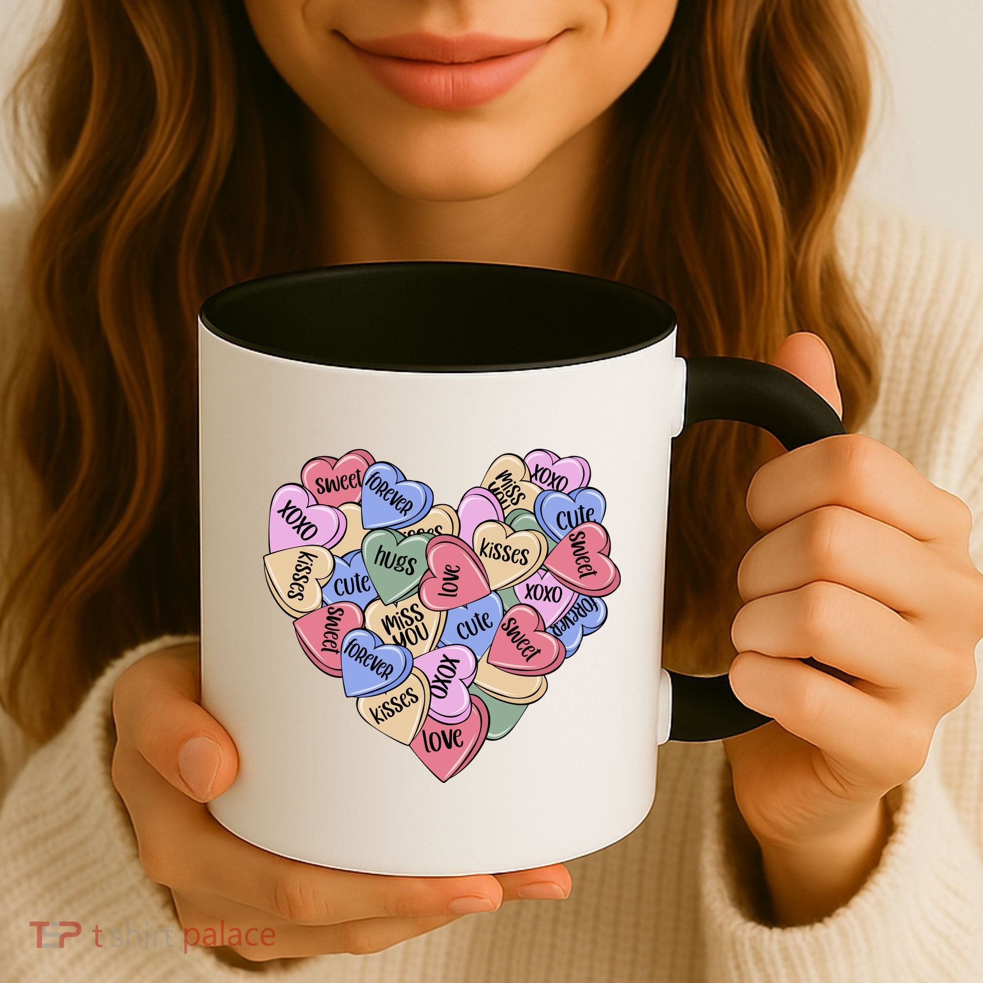 Be Mine Candy Heart Valentine Gift For Valentine Day Coffee Mug