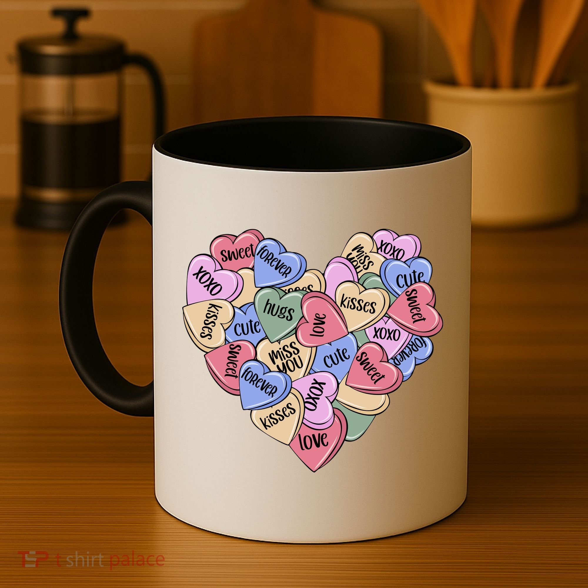 Be Mine Candy Heart Valentine Gift For Valentine Day Coffee Mug
