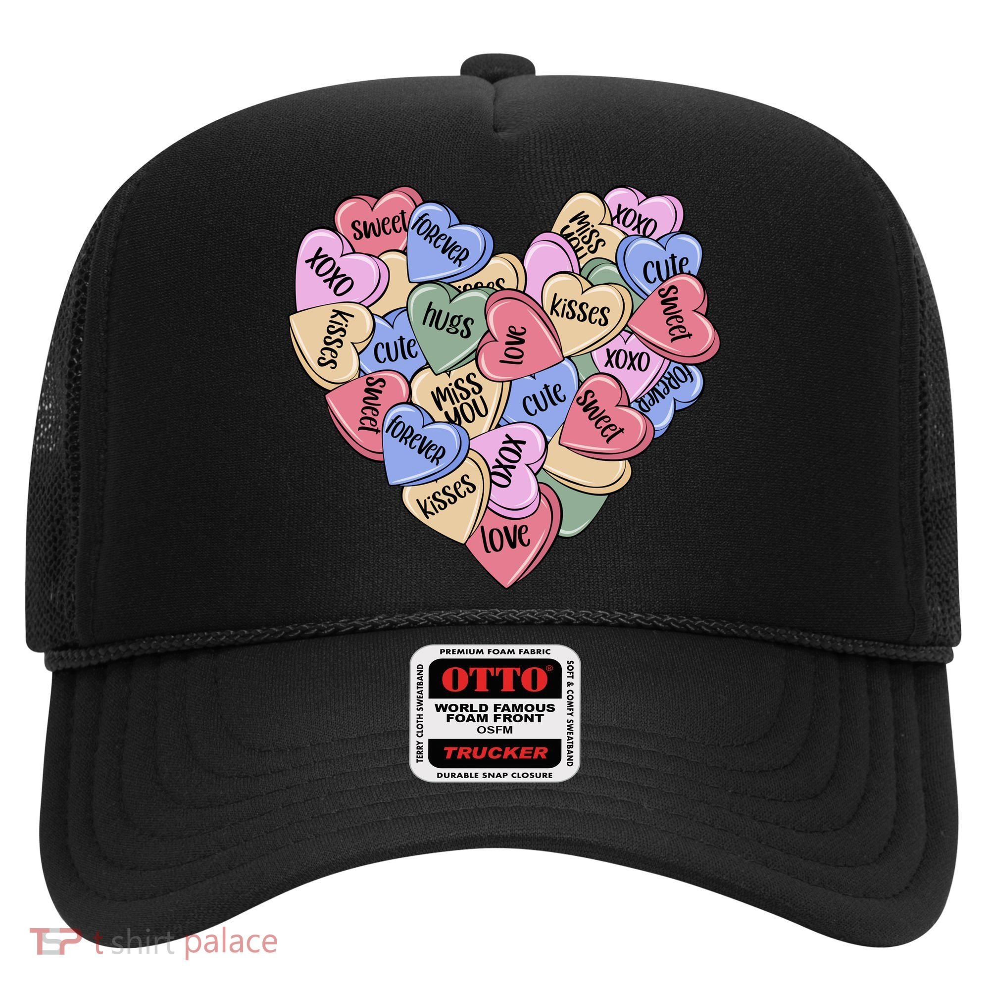 Be Mine Candy Heart Valentine Gift For Valentine Day Hat