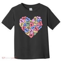 Be Mine Candy Heart Valentine Gift For Valentine Day Toddler T-Shirt thumb 0