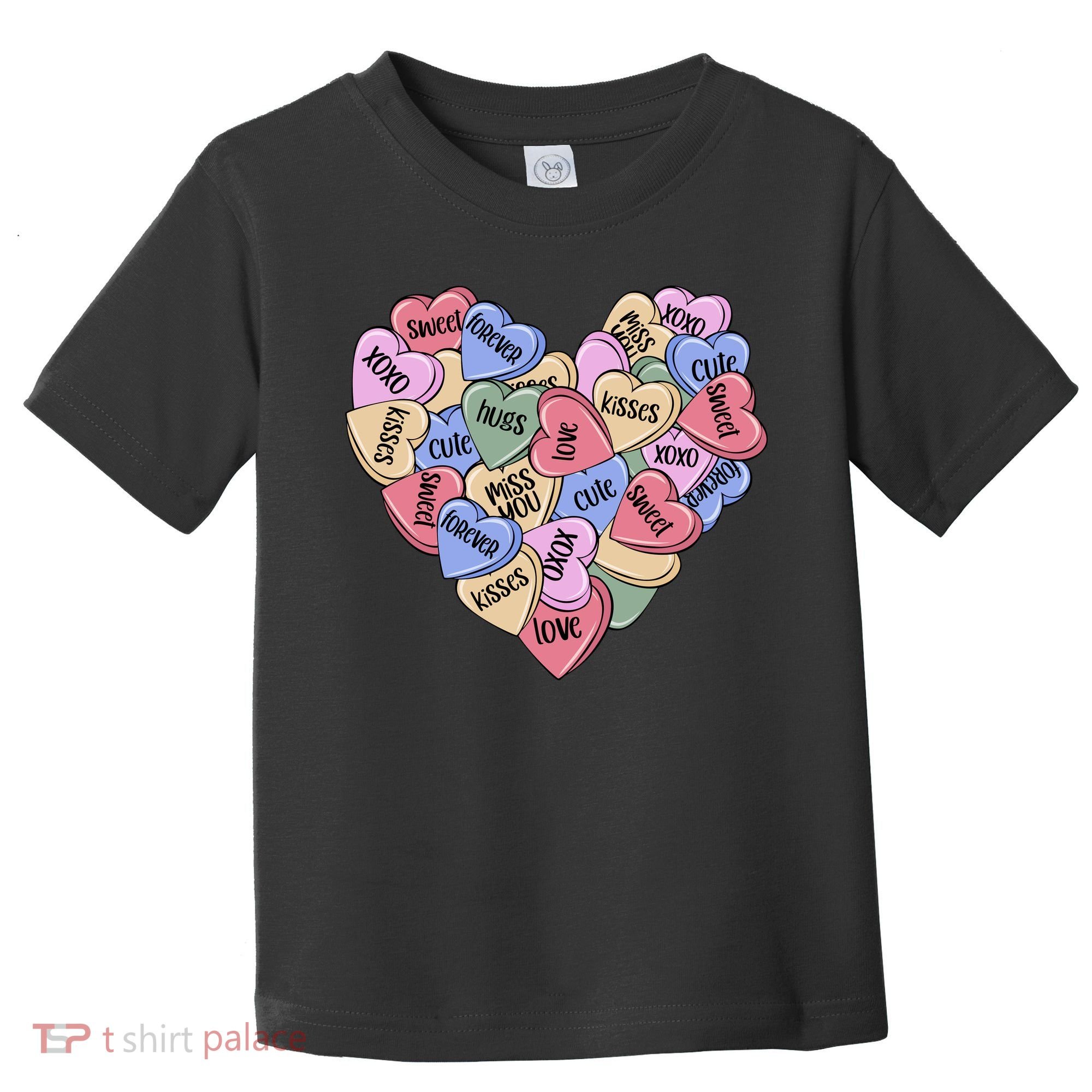 Be Mine Candy Heart Valentine Gift For Valentine Day Toddler T-Shirt