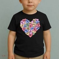 Be Mine Candy Heart Valentine Gift For Valentine Day Toddler T-Shirt thumb 2