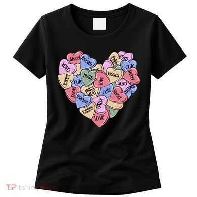 Be Mine Candy Heart Valentine Gift For Valentine Day Women's T-Shirt
