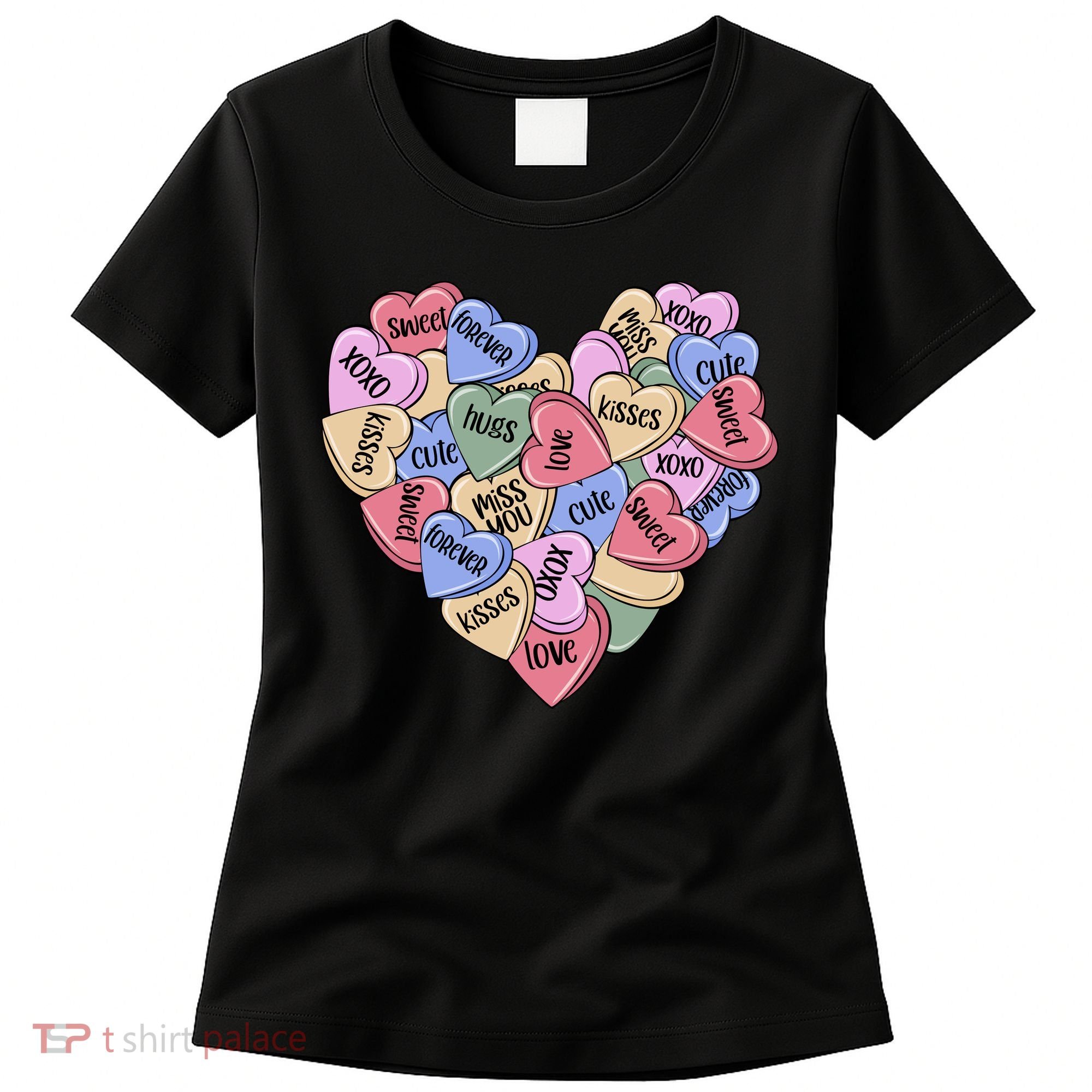 Be Mine Candy Heart Valentine Gift For Valentine Day Women's T-Shirt