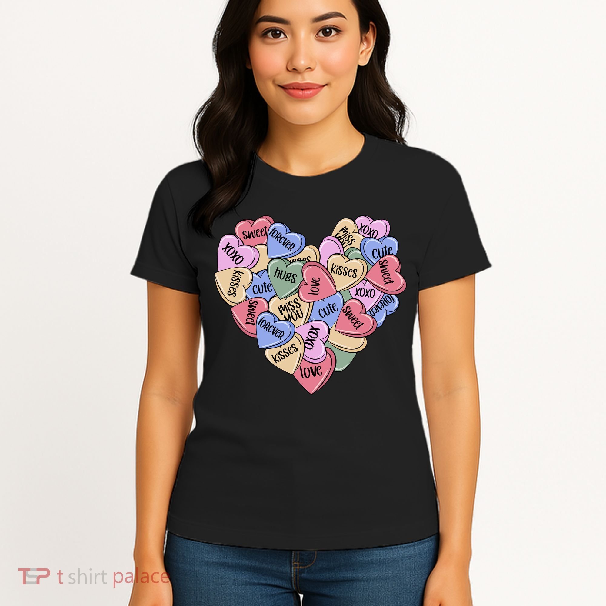 Be Mine Candy Heart Valentine Gift For Valentine Day Women's T-Shirt