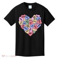 Be Mine Candy Heart Valentine Gift For Valentine Day Kids T-Shirt thumb 0