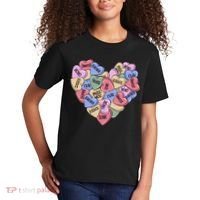 Be Mine Candy Heart Valentine Gift For Valentine Day Kids T-Shirt thumb 2