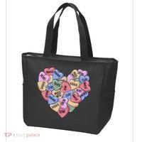 Be Mine Candy Heart Valentine Gift For Valentine Day Tote Bag thumb 3