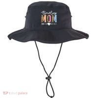 Bowling Mom Cute Bowling Game Mother's Day Leopard Gift Bucket Hat thumb 0