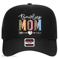 Bowling Mom Cute Bowling Game Mother's Day Leopard Gift Hat thumb 0
