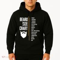 Beard Measurement Chart Beard Length Funny Growth Chart Hoodie thumb 2