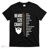 Beard Measurement Chart Beard Length Funny Growth Chart T-Shirt thumb 0