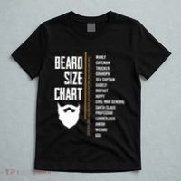 Beard Measurement Chart Beard Length Funny Growth Chart T-Shirt thumb 5