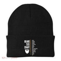 Beard Measurement Chart Beard Length Funny Growth Chart Beanie thumb 0