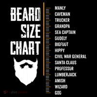 Beard Measurement Chart Beard Length Funny Growth Chart Ornament thumb 1