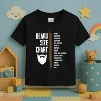 Beard Measurement Chart Beard Length Funny Growth Chart Toddler T-Shirt thumb 3