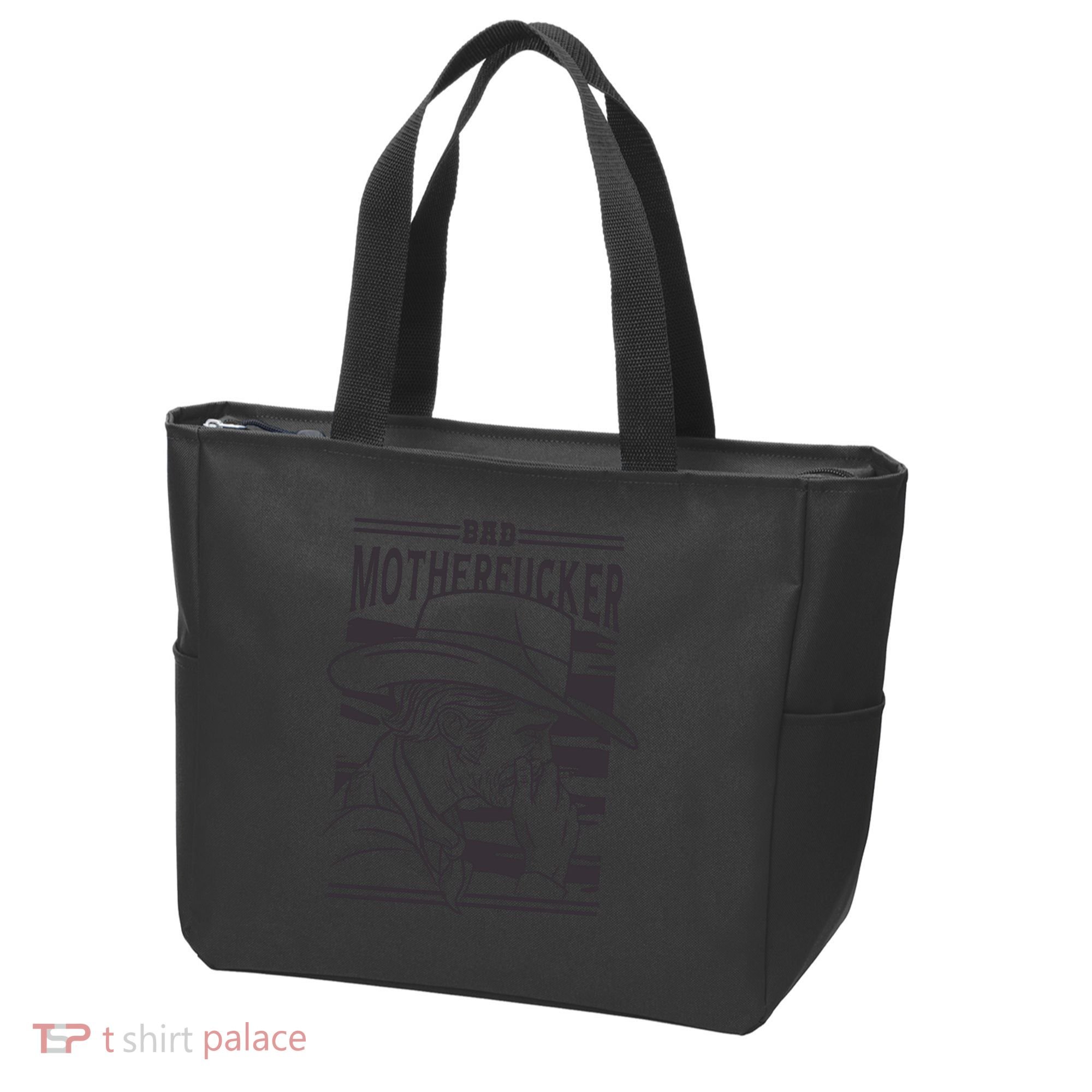 Bad Motherfucker Cowboy Tote Bag