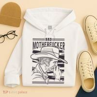 Bad Motherfucker Cowboy Hoodie thumb 4