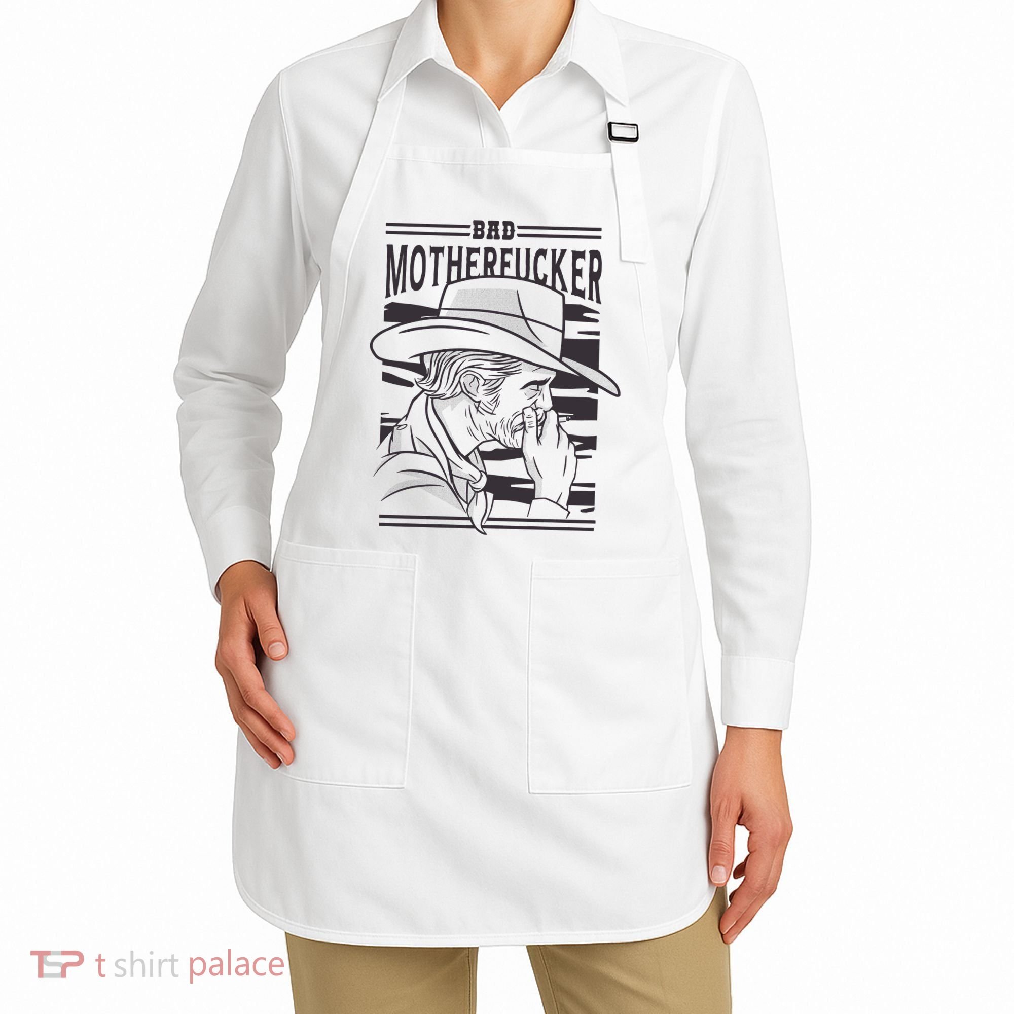 Bad Motherfucker Cowboy Apron