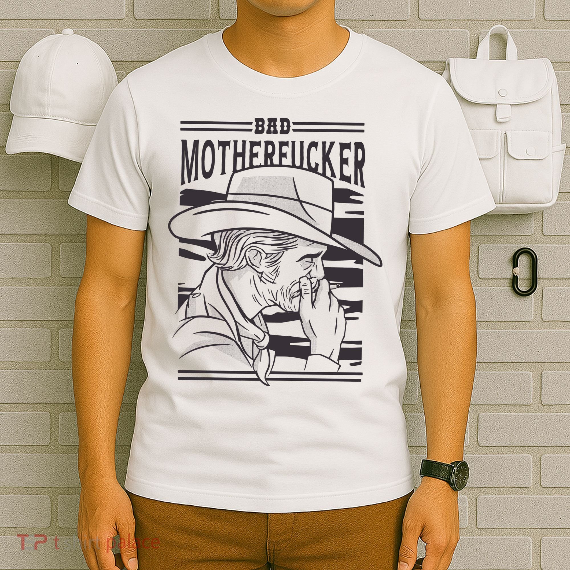 Bad Motherfucker Cowboy T-Shirt