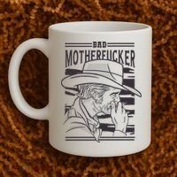 Bad Motherfucker Cowboy Coffee Mug thumb 2