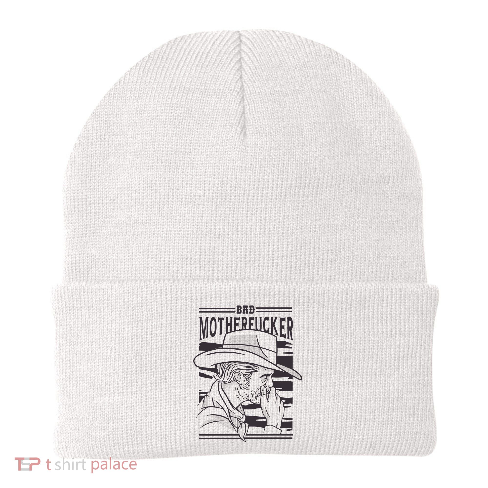 Bad Motherfucker Cowboy Beanie