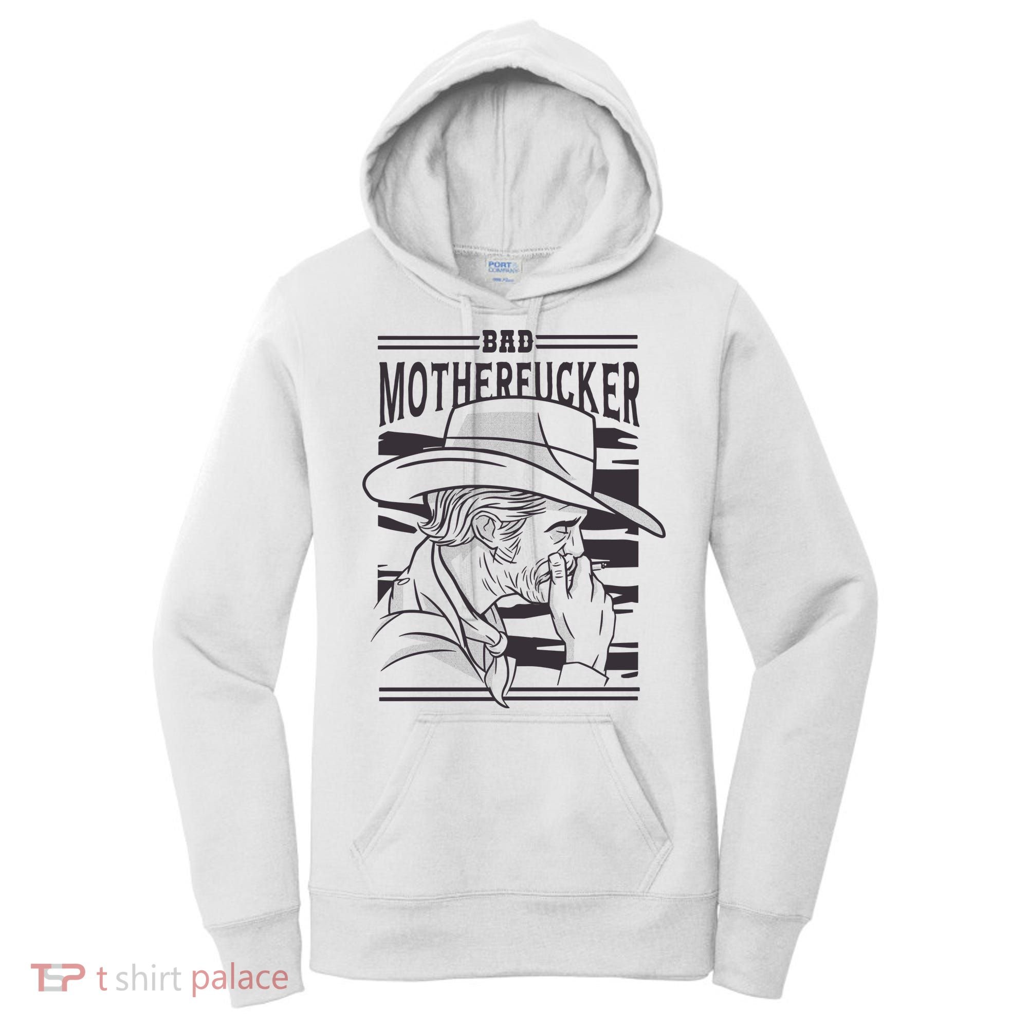 Bad Motherfucker Cowboy Women's Hoodie