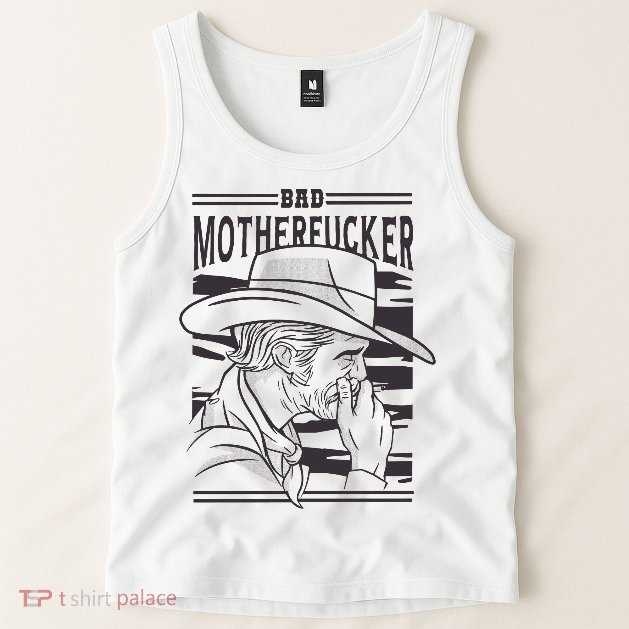 Bad Motherfucker Cowboy Tank Top