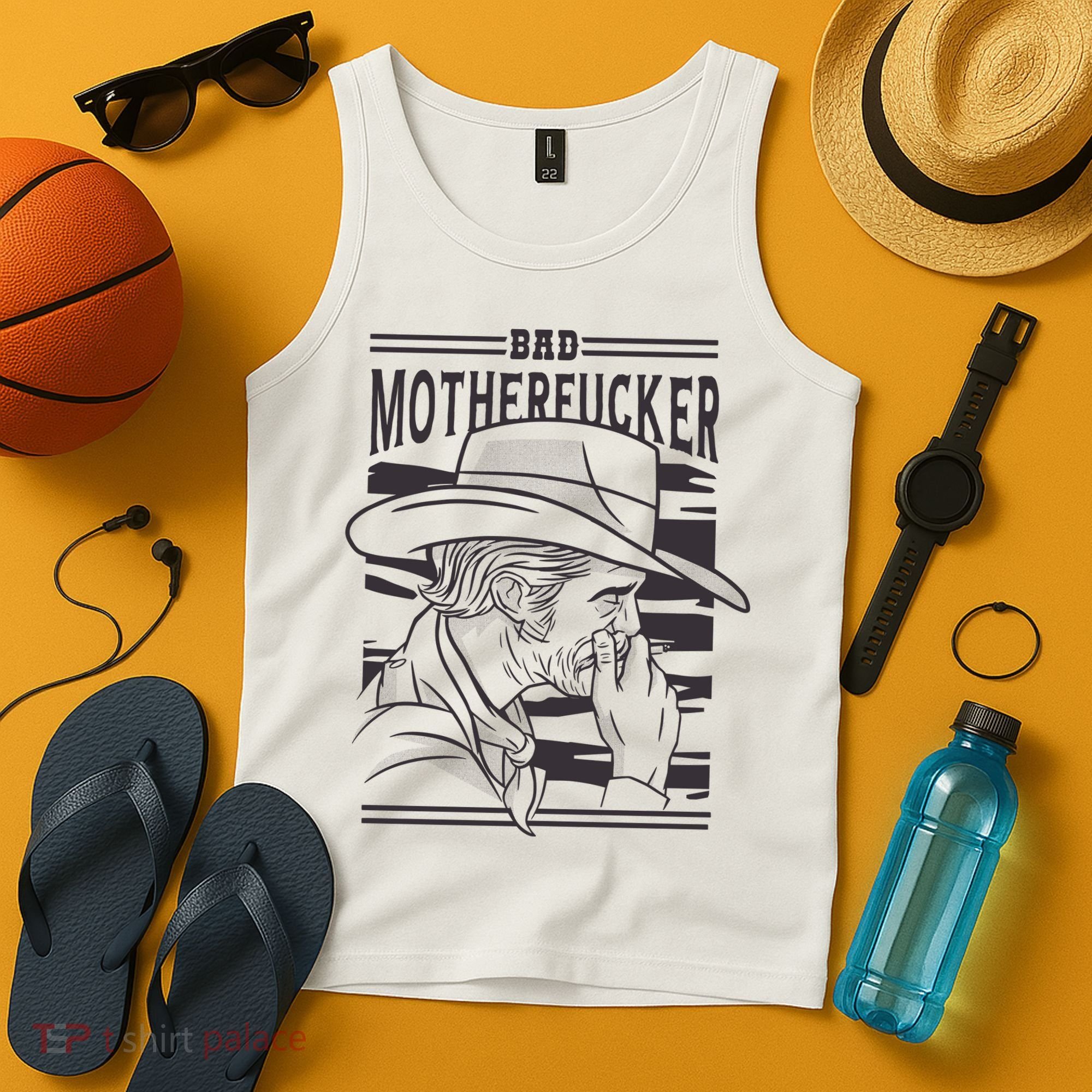Bad Motherfucker Cowboy Tank Top
