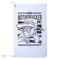 Bad Motherfucker Cowboy Golf Towel thumb 0